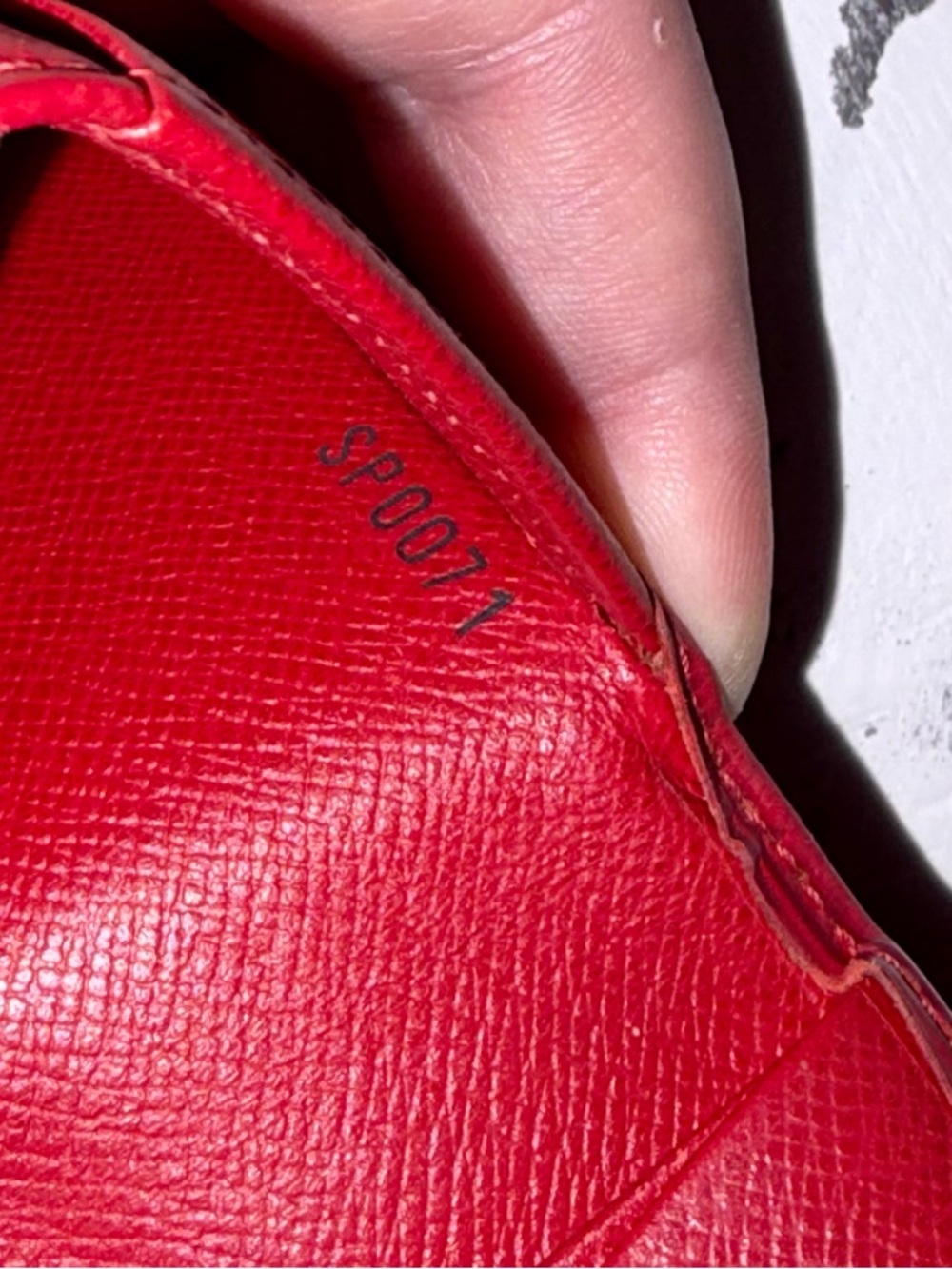 Louis Vuitton Red Epi Leather Pocket Organizer - Picture 5 of 5